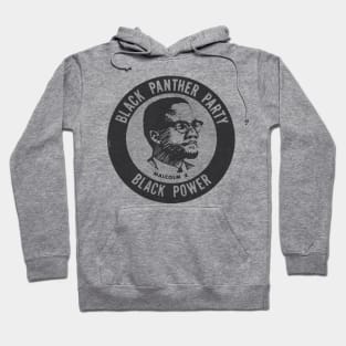 Black Panther Party :: Black Power Malcolm X Tribute Hoodie